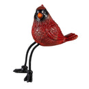 Woodland Storybook Table Décor Cardinal with Dangling Legs Resin, 6.5"H