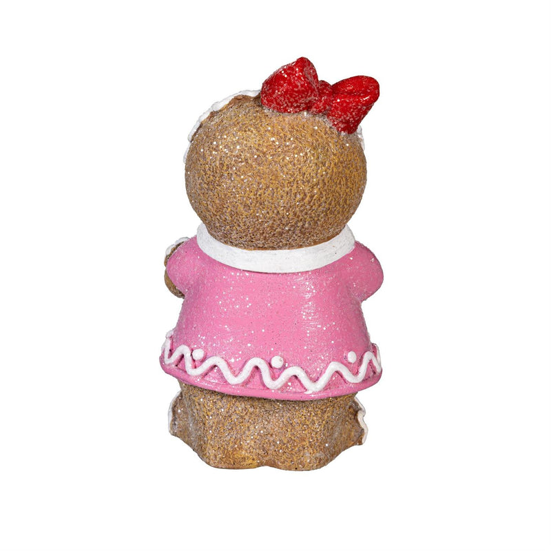 Baking Spirits Bright Table Décor Gingerbread Resin, Asst, 6.5"H