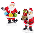 Traditional Santa Table Décor Santa Claus Resin, Asst