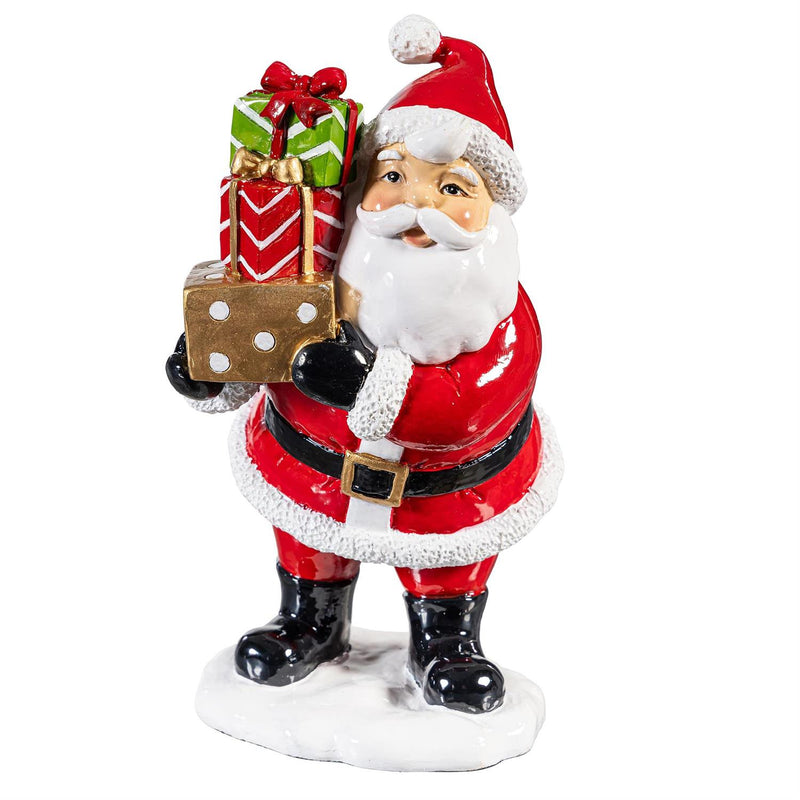 Traditional Santa Table Décor Santa Claus Resin, Asst