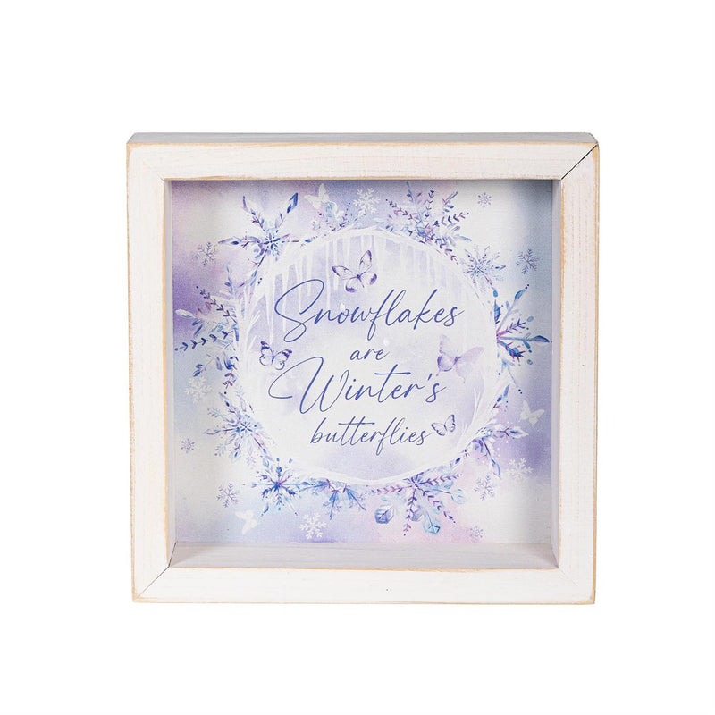 Season to Sparkle Table Décor Wood Table Sign, 6"