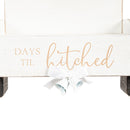 Wood "Days until hitched" Countdown Table Decor,8taw386