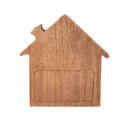 Wood Gingerbread House Christmas Countdown Table Decor,8taw817