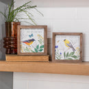 Song Bird Wood Table Sign, Asst, 6"