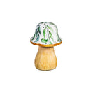 Olive Oasis Mushroom Wood Table Decor Set