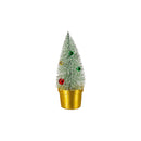 Bottlebrush Tree with Ornaments Table Decor Set,8tax097