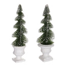 Spiral Bottlebrush Tree Table Decor Set,8tax101