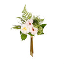 Memorial Wreath & Stem Set, Pink & White