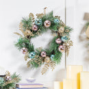 Season to Sparkle Wreath Artificial with Ornaments, 24"H