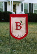 Flag,Applique,Gar,Holiday Monogram X