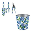 Hydrangea Haven Garden Gift Set, Includes Planter & Tools
