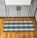 Holly Homestead Anti-Fatigue Mat, Winter Plaid, 40"x20"