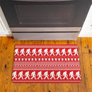 High Country Bigfoot Christmas Sweater Anti-Fatigue Mat, 30"x18"