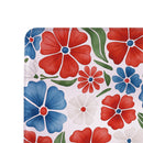 Red White & Bloom Anti-Fatigue Mat, Floral, 30"x18"