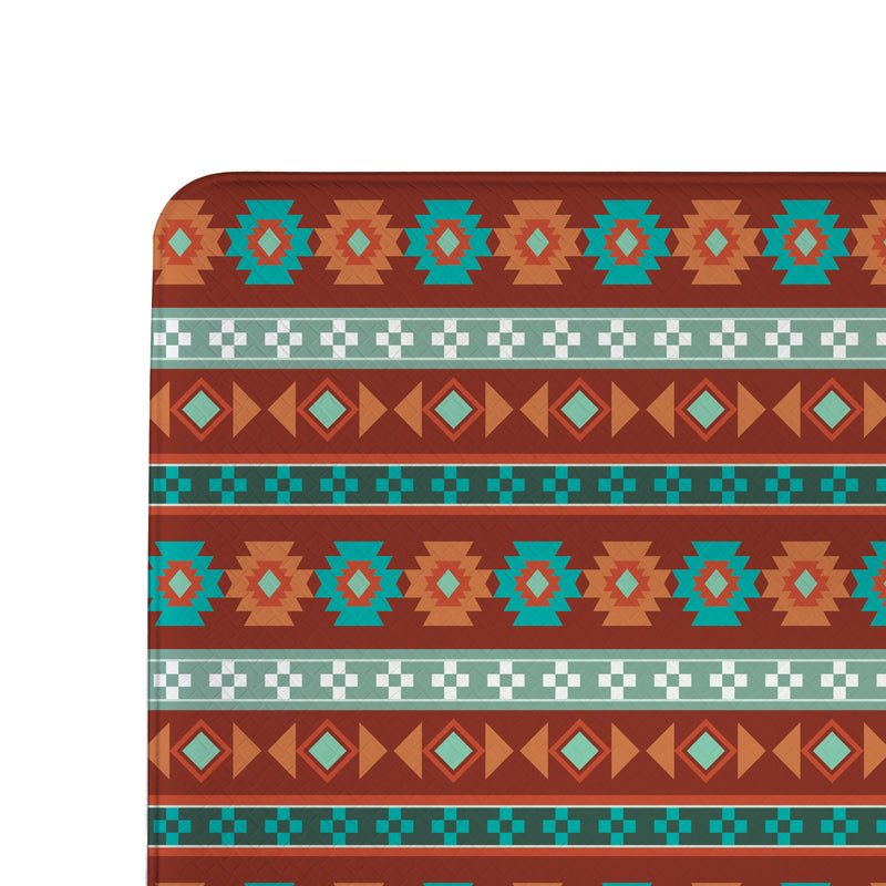 Southwest Pueblo Anti-Fatigue Mat, Aztec, 30"x18"