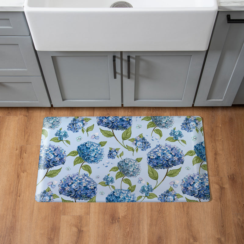 VivaStyle Hydrangea Haven Anti-Fatigue Mat, 30"x18"