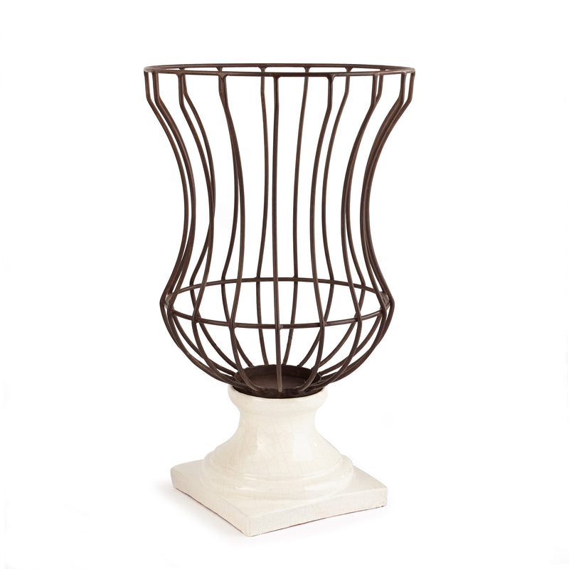 NAPA Home & Garden, RUSTIC FOOTED URN,AN209