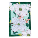 Dogwood Blossoms Applique House Flag