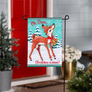 Oh Deer Applique Flag Garden