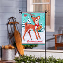 Oh Deer Applique Flag Garden