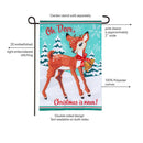 Oh Deer Applique Flag Garden