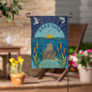 Lake Life No Salty Beaches Here! Applique Flag Garden
