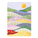 Hillside Pasture Valleys Applique Flag Garden