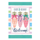 Every Bunny Carrot Welcome Applique House Flag