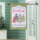 Holly Homestead Applique Flags House