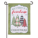 Holly Homestead Applique Flags Garden