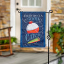 Every Day's A Good Catch Applique Flag Garden