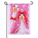 The Love Birds Applique Flag House