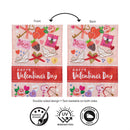 Valentine's Day Icons Applique Flag Garden