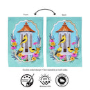 Goldfinch Feeder Applique Flag Garden