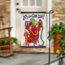 Mardi Gras Lobster Applique Flag Garden