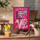 L.O.V.E Applique Flag Garden