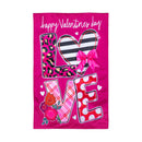 L.O.V.E Applique Flag House