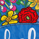 Hello Floral Bloom Applique Flag Garden