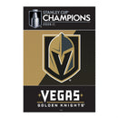 Vegas Golden Knights 2026 Stanley Cup Champions Applique Garden Flag