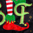 What The Elf Applique Flag Garden