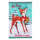 Oh Deer Applique Flag House