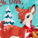 Oh Deer Applique Flag House