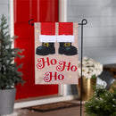 Santa's Magic Applique Flag Garden