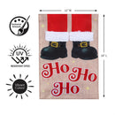 Santa's Magic Applique Flag Garden