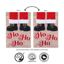 Santa's Magic Applique Flag Garden
