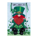 Leprechaun Swing Applique Flag Garden