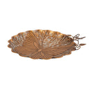 Cottage Garden Birdbath, Metal Verdigris Butterfly with Stand, 20.5"