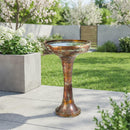 VIvaStyle Bird Bath, Metal