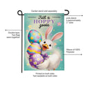 Just a Hoppy Goose Burlap Garden Flag Garden