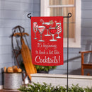 Sugar & Stripes Cheers Burlap Flag Garden